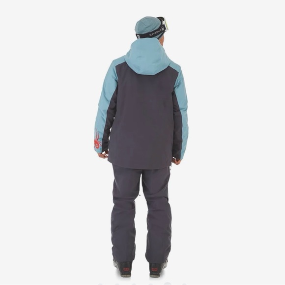 Men spyder ski jacket. Like new. Worn a few times. INSULATED ANORAK - Picture 5 of 13